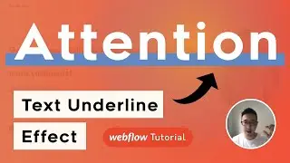 Webflow Text Underline Tutorial