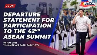 Departure Statement for Participation to the 42nd ASEAN Summit 5/9/2023