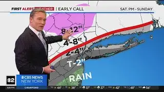 First Alert Weather: Clearer picture of what to expect this weekend