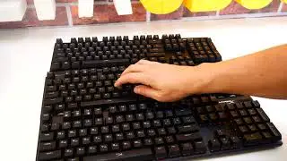 Сравнение HyperX Alloy Origins, HyperX Alloy FPS RGB и HyperX Alloy FPS