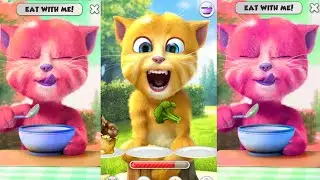 Talking Ginger 2 Breakfast || Talking Ginger 😀😀😀