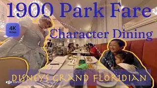 1900 Park Fare - Disney's Grand Floridian Resort - December 2025 Characters 4K Video.