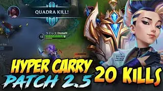 THIS IS HOW YOU HYPER CARRY AKALI IN PATCH 2.5 | PRO AKALI MAIN - Wild Rift
