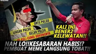 LANGSUNG DIRESPON GIBRAN!!PEMBUAT MEME INI LANGSUNG TEPUK JIDAAT!?
