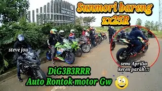 SERU PARAH‼️SUNMORI BARENG STEVE JOU BAJAG SQUAD TANGERANG DAN ZX25R