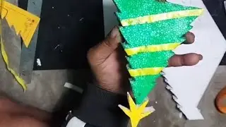 how to make Christmas 🌲tree// Christmas tree craft