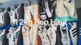 12 KG SUGARGOO REP HAUL//WEIDIAN HAUL// TAOBAO HAUL (Lacoste, adidas samba, off white dunks & more)