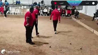 ahsp MAROC & GERMANY  coupe du monde de la pétanque  homme  santa susanna espagne