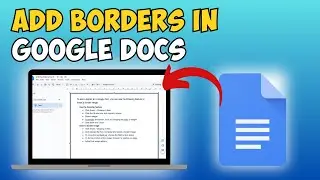 How to Add Borders in Google Docs