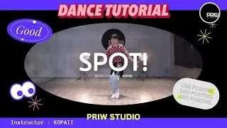 SPOT! - ZICO (지코) feat. JENNIE | Dance Tutorial | Mirrored | Covered by Priw Studio