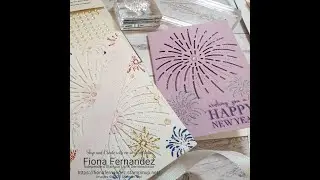 Light the Sky Bundle, making cards with my Stampin' Up!®