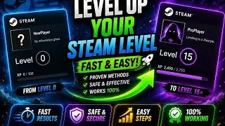 How to Level Up Your Steam Profile FAST & CHEAP (2026 Guide)