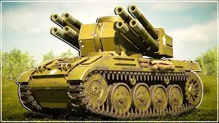 I Built A HUGE 8 CANNON AA TANK In Sprocket!