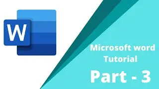 How to use Microsoft Word Full course 2021 || Part - 3
