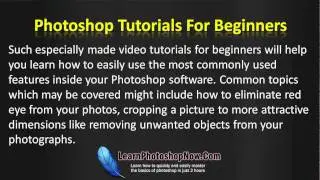 Best Way To Learn Photoshop
