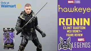 Marvel Legends RONIN Disney+ Hawkeye Clint Barton Avengers Endgame Walmart Excl MCU Figure Review