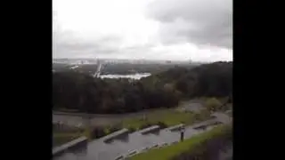 парки Киева на берегу Днепра.  Лучшие места Киева