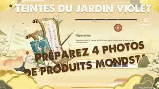 [Live GENSHIN IMPACT)Teinte du jardin violet 