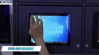 7-23.8 inch control all-in-one machine IP65 dust-proof waterproof capacitive touch LCD monitor
