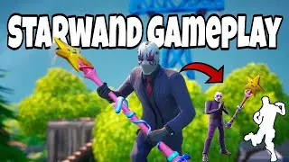 Starwand Pickaxe & Dark Wild Card Fortnite Gameplay ( Mongraal Combo)