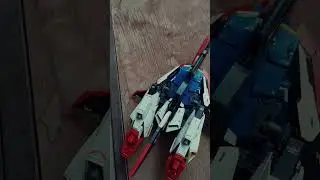 zeta gundam wave rider mode showcase #gundam #gunplabuilder #photography #shortsviral