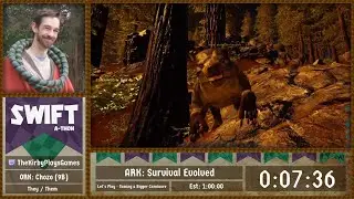 ARK: Survival Evolved [Let's Tame a Bigger Carnivore] by TheKirbyPlaysGames - Swift-a-thon 2020