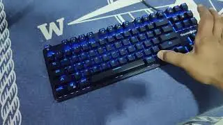 CosmicBytes Firefly 10-Keyless (Outemu Blue) Mechanical Keyboard