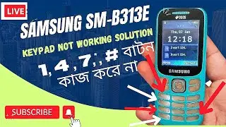 samsung b313 keypad 147 * not working solution / Sm B313E Phone keypad Not Work How To Repair