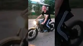 Мотоцикл урал переделка под скремблер