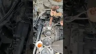 Repairing an 11 liter engine of the Owei brand,