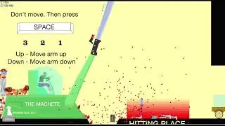 Happy Wheels - Giant Machete!!!