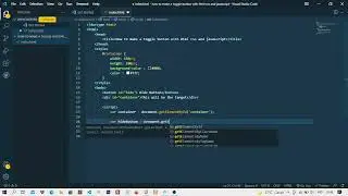 How To Make a Toggle Button With HTML CSS and Javascript on 2022