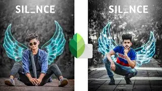 Snapseed Creative Neon Wing Editing Tutorial | Snapseed Photo Editing | Snapseed 2020