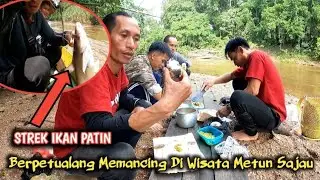 Memancing Ikan Di Pinggir Sungai Sajau||Masak Di Pinggir Sungai #Metunsajau #borneo #Kalimantanutara