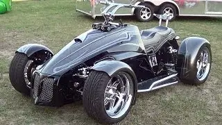 Bourget's Bike Works Custom Street Quad LS2 V-8 