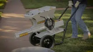 Mud Mixer Cement Mixer  120-Lb. Hopper Capacity Model# MMXR-3221
