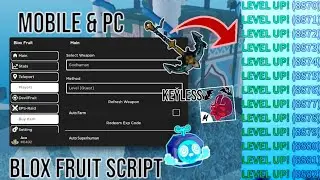 Blox Fruit Script | AUTO FARM, MASTERY, RAID, FRUIT | Mukuro Hub 🔥 SMOOTH!