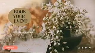 Event Website Home Page With Beautiful Template