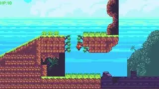 I made a 2d side scrolling game in Godot