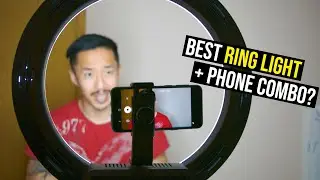 BEST Ring Light For YouTube Videos With A Phone? (How-To Tutorial)