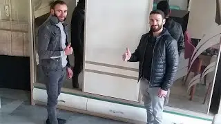 Kars istor mobilya sürgülü dolap montajı (Accelerated Sliding Wardrobe Assembly)