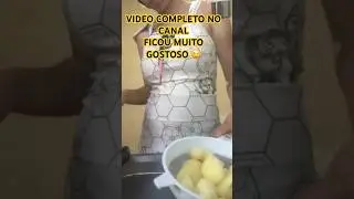 RECEITA SALGADO COM 🥔🤤 #salgados #food #receita