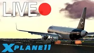AeroNewsGermany LIVE - X-Plane 11 Landetraining