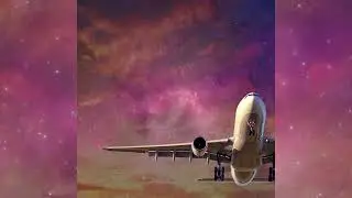 Airplane meditation