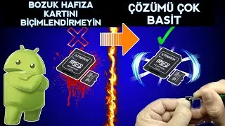 Data Recovery from Corrupted Memory Card - (BİÇİMLENDİRME YAPMADAN ÇÖZÜMÜ)
