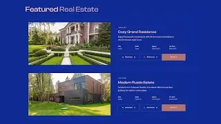 Responsive Custom Real Estate Website | Elementor Flexbox | Part Two