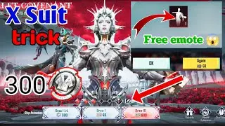 X suit crate opening bgmi | free emote😱 | 1500 silver coin x suit | free trick || KRIxBHARAT