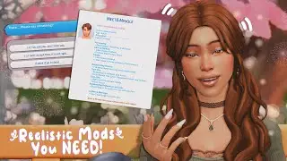 ✨YOU NEED THESE MODS FOR BETTER REALISM✨ | Mods Showcase | The Sims 4