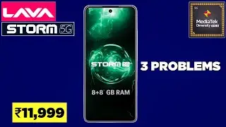 Lava Storm 5G 🔥 Is This Really A Best Smartphone Under 15000? Review With Pros & Cons