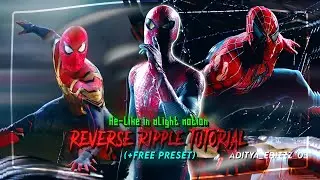 Ae-like Reverse Ripple Effect in Alight Motion 🔥 | + FREE PRESET 